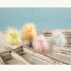 Bethany Lowe Mini Feather Fluffy Chicks New!