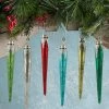 Bethany Lowe Mini Jolly Icicle Ornaments