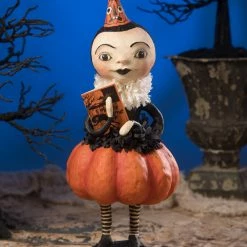 Bethany Lowe Party Pumpkin Girl New!