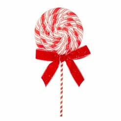 Raz New! Peppermint Swirl Lollipop, 12"
