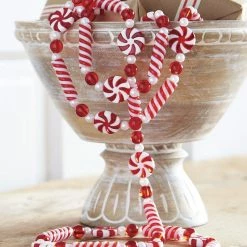 Raz Peppermint Candy Garland