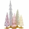 Cody Foster Pink & Pearl Candy Glass Trees New!