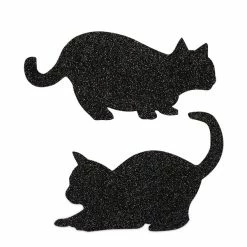 Bethany Lowe Prowling Cat Silhouttes New!