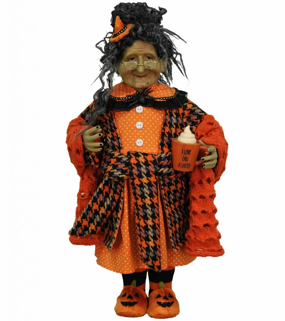 Karen Didion New! Pumpkin Spice Latte Witch 3 Karen Didion New! Pumpkin Spice Latte Witch