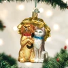 Old World Christmas Raining Cats & Dogs Ornament 1 Old World Christmas Raining Cats & Dogs Ornament