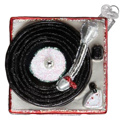 Old World Christmas Record Player Ornament