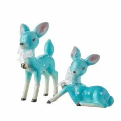 Raz Retro Turquoise Blue Deer