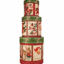 Bethany Lowe Retro Christmas Nesting Boxes