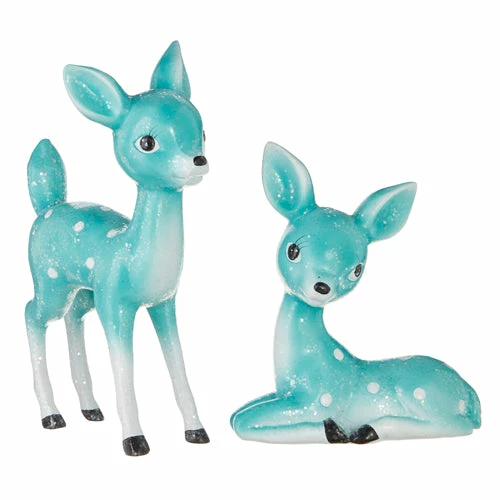 Raz New! Retro Turquoise Deer 3 Raz New! Retro Turquoise Deer