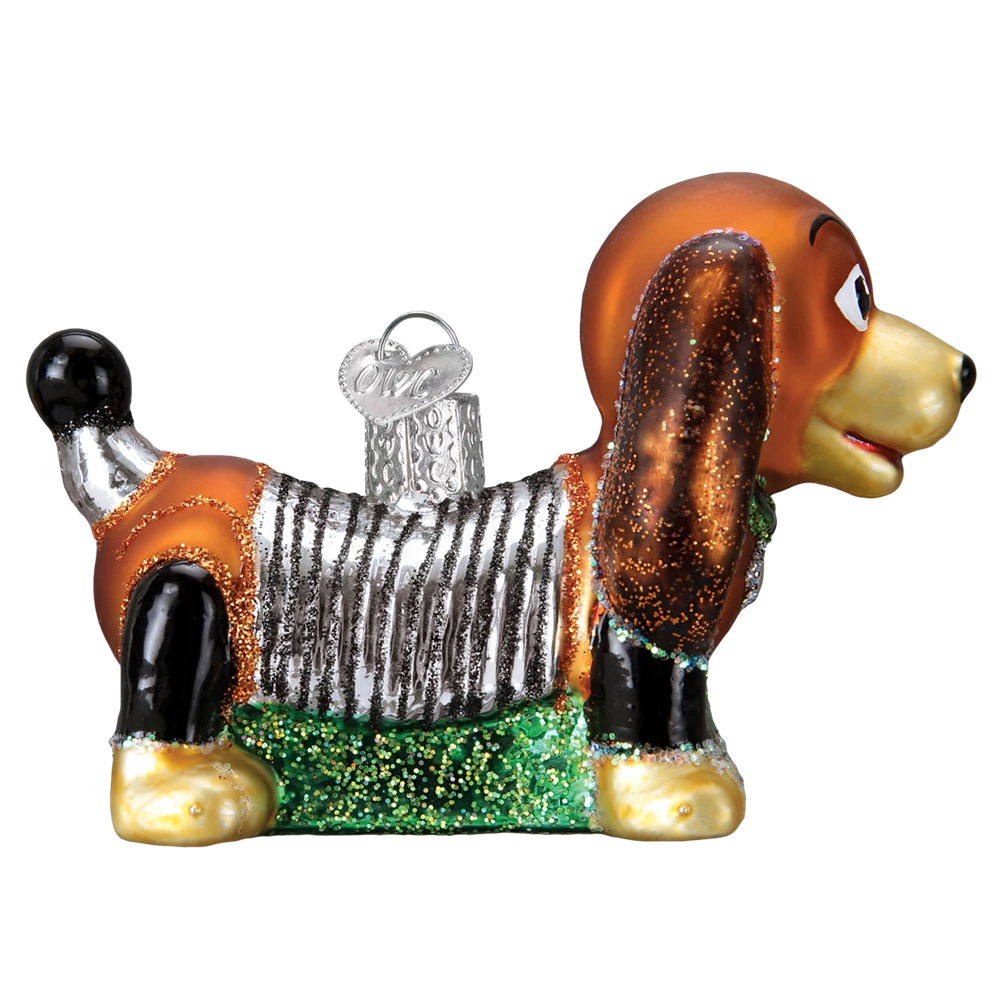 Old World Christmas Toy Coil Dog Ornament 5 Old World Christmas Toy Coil Dog Ornament