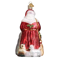 Old World Christmas Santa's Furry Friends Ornament 9 Old World Christmas Santa's Furry Friends Ornament