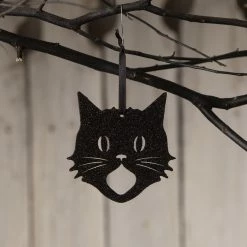 Bethany Lowe Scaredy Cat Silhouette Ornament