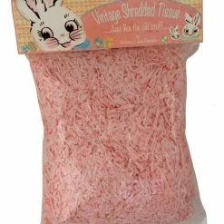 Bethany Lowe Pink Shredded Tissue Paper Easter Grass New!