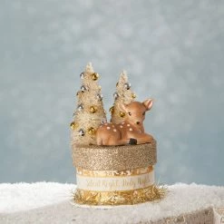 Bethany Lowe Silent Night Deer Box