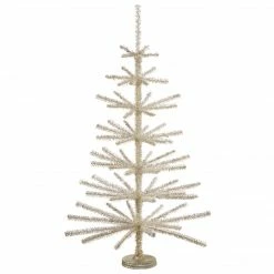 Raz New! Silver Tinsel Tree, 36