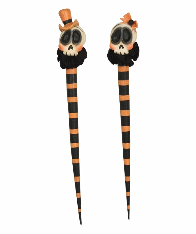 Bethany Lowe Skelly Hair Sticks 3 Bethany Lowe Skelly Hair Sticks
