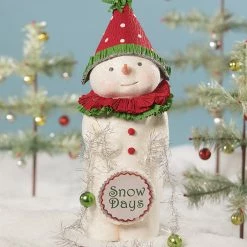 Bethany Lowe Snow Days Snowman New!