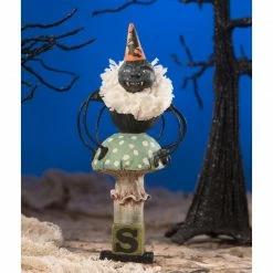 Bethany Lowe Spider On Toadstool New!