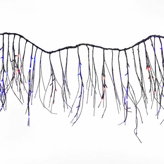 One Hundred 80 Degrees Lights Spooky Light Up Branch Garland 3 One Hundred 80 Degrees Lights Spooky Light Up Branch Garland