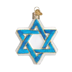 Old World Christmas Star Of David Ornament