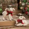 Bethany Lowe Sweet Christmas Lambs New! 2 Bethany Lowe Sweet Christmas Lambs New!