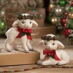 Bethany Lowe Sweet Christmas Lambs New!