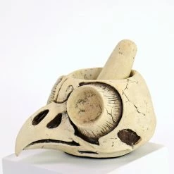 Katherine's Collection Vulture Skull Mortar & Pestal New!