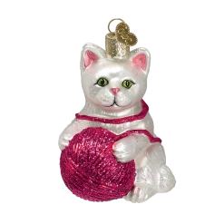 Old World Christmas Playful Kitten With Yarn Ball Ornaments 11 Old World Christmas Playful Kitten With Yarn Ball Ornaments