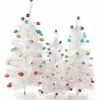 Cody Foster New! White Tabletop Trees With Colorful Beads 1 Cody Foster New! White Tabletop Trees With Colorful Beads