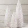 Bethany Lowe Winter White Flocked Trees New!