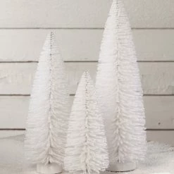 Bethany Lowe Winter White Flocked Trees New!
